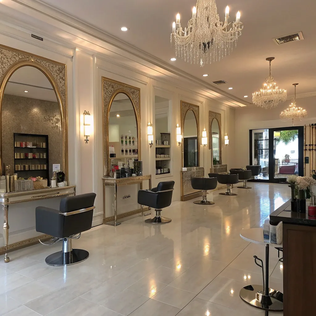 Interior view of MELNORIVEX salon